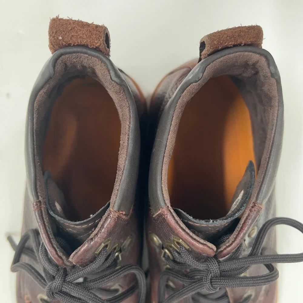 Rockport Works Mens RK6710 Waterproof Leather Safety Work Boots Brown Wide 9.5W